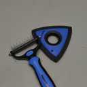 Maxpower Planet Pet Grooming Rake and Mini Pet Hair Remover Tool, Undercoat Rake for Dogs & Hair Remover for Car Carpet, Cat Fur Removal and Double-Sided Deshedding Dematting Tool for Dogs and Cats (Large)