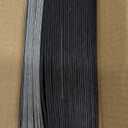 Two Pocket Folders, RAZCC 50 Pack 2 Pocket Folders Fit Letter Size Paper, Paper Folders with Pockets for School Office Business Home, Black