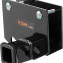 CURT 19101 Camper Hitch for 2 x 4-Inch RV Bumper, 2 in. Receiver, 3,500 lbs