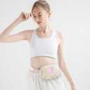 Small Waist Fanny Pack for Girl Belt Bag Crossbody Initial Letter Merch Bag for Teen Girl Women Personalized Christmas Valentines Birthday Preppy Easter Gift Travel Essential Mini Bag for Kids Cream P