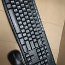 Logitech MK270 Wireless Keyboard and Mouse Combo for Windows, 2.4 GHz Wireless, Compact Mouse, 8 Multimedia and Shortcut Keys, 2-Year Battery Life, for PC, Laptop - Black