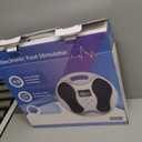 EMS Foot Massager for Neuropathy, NMES Foot Stimulator for Neuropathy Feet Nerve FSA&HSA Eligible item Electric Foot Massager for Circulation and Pain Relief with 4 TENS Unit Muscle Stimulator Pads