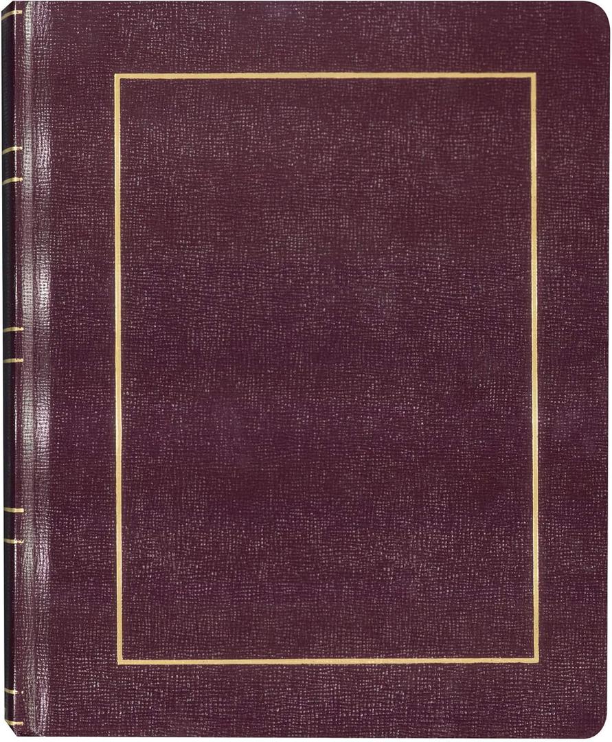 National Law Record Book, Burgundy, 9.75" x 8", 150 Numbered Sheets (56907)