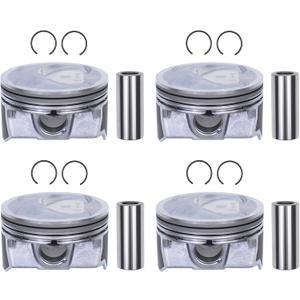 ApplianPar 4Pcs Engine Piston and Pin and Snap Ring Kit for Hyundai Santa Fe Sonata Tucson 2.4L 2013-2019, for Kia Optima Sorento Sportage 2.4L 2013-2019