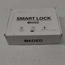 Fingerprint Door Lock with Smart APP,Fingerprint Door Knob,Biometric Door Knob Keyless Entry Door Lock with Tuya for Home/Bedroom/Office/Apartment/Airbnb Siver