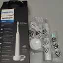 Philips Sonicare 4100 Rechargeable Electric Toothbrush, with Pressure Sensor, 2 Intensity Settings, SmarTimer and QuadPacer, 14-Day Battery Life, White, Model HX3681/23