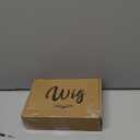 Adequate 80s Mullet Wig for Women Fluffy and Layered Hairpiece for Perfect for Costume Parties and Cosplay (Light Brown)