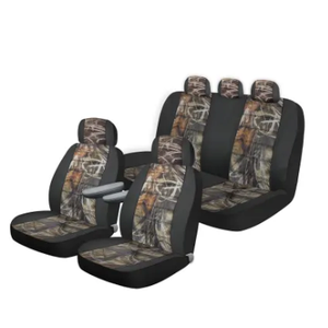 Custom Accessories 3 Pc Truck And SUV Seat Cover Kit - Camouflage