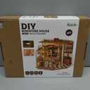 Rolife DIY Miniature House Kit Henry's Chocolate Shop, Tiny House Book Nook for Bookshelf Decor, 3D Puzzles Model Building Kits for Teens, Birthday Gifts/Craft Kits for Girls Boys (Henry's Chocolate)