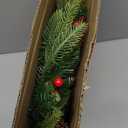 14" LED Light Up Car Wreath - 24 Color Pre-Lit, RGB LED Christmas Wreath for Car Truck SUV Decorations