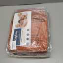 CozyLux Queen Comforter Set Burnt Orange - Bed in a Bag Queen Size 7 Pieces, Luxury Soft Bed Set for All Seasons, Bedding Set with Down Alternative Comforter, Sheets, Pillowcases & Shams, Terracotta