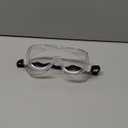 UKNOW Safety Goggles Over Glasses - Anti-Fog Clear Lens - ANSI Z87.1 Certified Eye Protection for Lab Work, Industrial Use (Black)