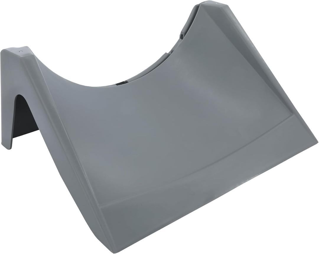 Danco 11033X Attachable Dust Pan Clip-On Scoop for 5-Gallon Buckets, Ultimate Cleaning Tool for Home and Pro Projects Pack of 2 (No Size, Gray) 