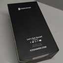 Ice Shaker 40 oz Tumbler with Handle and Straw | 40oz White | Cold for 30+ Hours | 2-in-1 Tumbler Shaker Bottle | Odor-Free 40 ounce Bottle for Water, Protein Shakes, Smoothies, Cocktails