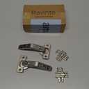 Ravinte 1 Pair 2 Pack Kitchen Cabinet Hinges, 135 Degree Kitchen Door Hinges Compatible with Lazy Susan Corner CupboardFull Overlay Face Frame Concealed Corner Cabinet Hardware