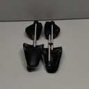 2 Pairs Plastic Shoe Trees for Men (Black)