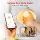 Sengled Dual Mode Smart Light Bulbs with Remote & App Control, LED Bulbs 2700K-6500K Dimmable, Remote Control Light Bulbs 60W Equiv, Local Group Control (4P No Remote, No Support Alexa & Google)
