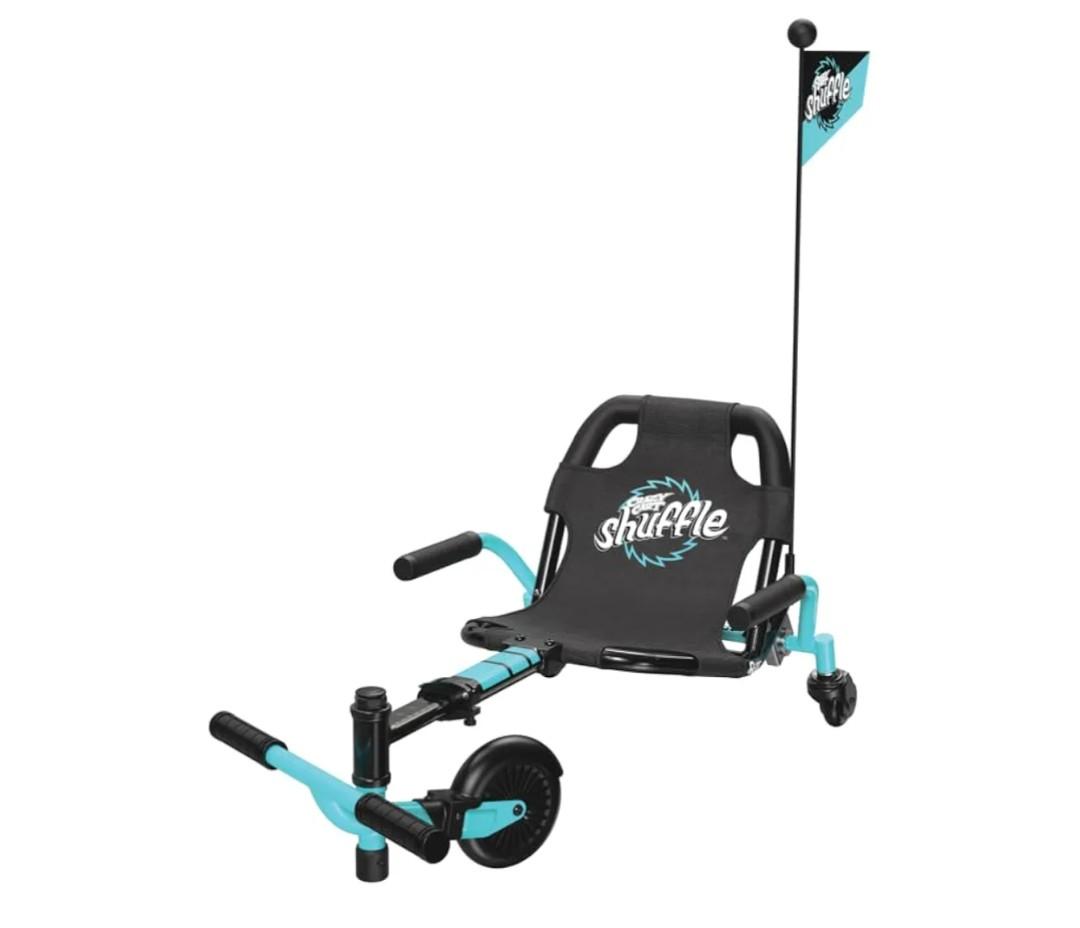 Razor Crazy Cart Shuffle – Kid-Powered Drifting Go-Kart for Ages 4+, Crazy Cart Drift Bar Technology, Adjustable Frame with 5 Length Settings