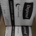 Depend Underpads XL, Disposable Incontinence Bed Pads for Adults, Slip Resistant, 36" x 30", 48 Count