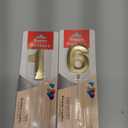 16 Birthday Candles,16th Birthday Decorations for Girls Boys,Sweet 16 Cake Topper Party Decorations,Number Candles for Birthday Cakes