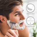 Bambaw Double Edge Safety Razor for Men & Women, Metal Razor with 5 Double Edge Safety Razor Blades, Eco-Friendly Razor Silver