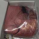 Long Pink Wigs for Women, 24 Inch Pink Wig with Bangs Natural Silky Soft Synthetic Heat Resistant Fiber Wigs Hair for Daily Party Use