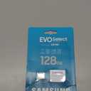 Samsung EVO Select microSD Memory Card + Adapter, 128GB microSDXC, Up-to 160 MB/s, 4K UHD, UHS-I, C10, U3, V30, A2, for Mobile Phone, Smartphones, Nintendo-Switch, and Tablets (MB-ME128SA/AM)