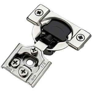 Ravinte 30 Pack 15 Pairs 1/2 inch Overlay Soft Close Hinges for Kitchen Cabinet Hinges Satin Nickel Hidden Hinges Stainless Steel Concealed Hinge self Closing Ravinte 30 Pack 15 Pairs 1/2 inch Overlay Soft Close Hinges for Kitchen Cabinet Hinges Satin Nickel Hidden Hinges Stainless Steel Concealed Hinge self Closing