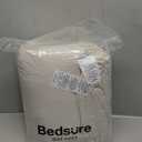 Bedsure King Size Comforter Set, Beige Soft Prewashed Bedding for All Seasons, 3 Pieces GentleSoft Warm Down Alternative Bed Set, 1 Lightweight Comforter (104"x90") and 2 Pillowcases (20"x36")
