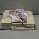 Criusia Drawer Organizer Clothes, 21 Pack Dresser Organizer for Baby Clothes, Underwear, Sock - Foldable Closet Organization and Storage Dividers Bins for Nursery, Bedroom (Beige)