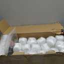 Tioncy 16 Pcs Empty Vanilla Extract Bottles for Homemade Vanilla Jar Glass Bottle with Cap, Shrink Band, Sticker DIY Crafts Wedding Gift Food Storage Canister for Bean(Gold,8.5 oz)