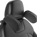 Car Headrest Pillow, Roadpal Adjustable Sleeping Headrest for Car Seat, Head Neck Support Rest Pillows for Kids Adults Travel, Only fit for Car Seat Headrest with Poles-Black