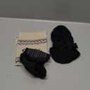 Ozaiic Pilates Socks for Women Non Slip Grip, Yoga Socks with Grippers for Barre, Hospital, Ballet, Dance, Barefoot Workout (One Size, Black 1p)