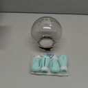 Cat Muzzle for Grooming Cat Adjustable Hood with Paw Covers, Kitten Breathable Anti Bite Muzzles Anti Scratch Boots Silicone Pussy Shoes Boots Kitten Paw Protector for Pet Bathing Shaving(Medium)