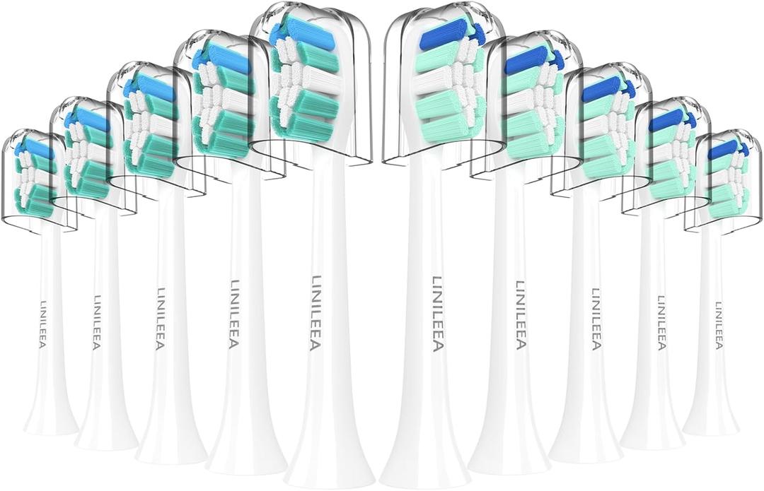 Replacement Toothbrush Heads for Philips Sonicare Replacement Heads, Replacement Brush Head Compatible with Phillips Sonic Care Electric Toothbrush,10 Pack