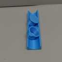 Round Cake Pop Mold Set with 9 Inch Tray and Pusher, 3D Printed Cake Pop Cutter and Pusher PLA Cutter Molds Kit for Home Baking Birthday Parties Wedding(1.75 Inch, Circle, Blue)