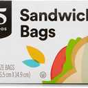 365 by Whole Foods Market, Sandwich Size Storage Bags, Double Zipper, 100 Count