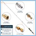 Pressure Washer Extension Wand Upgrade, 9 Pack Power Washer Lance with 6 Nozzle Tips, 30°,90°,120° Curved Rod, 1/4" Quick Connect, 4000 PSI