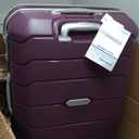 Samsonite Freeform 2-Piece Luggage Set - Carry-On & Large Checked Luggage with Dual Spinner Wheels - Durable Polypropylene Hardshell - TSA Lock, Airline-Approved - Expandable - Amethyst Purple