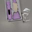 Hair Removal Epilators Bikini Trimmer for Women, Painless Waterproof Electric Foil Shaver Razors for Facial Leg Body Armpit, Ceramic Blade with USB Charging Dock, Travel Grooming Gifts for Her, Purple