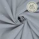 Zober BBQ Grill Cover - 44 Inch Waterproof Double Layered Fits Weber Gas Grill Cover Charbroil Grill & Smoker - Gas Grill Covers w/ Air Vents, Dual Handles - 600D Oxford Fabric, Gray