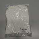 Women's V Neck Tank Top Sleeveless Lace Trim Slim Fit Basic Going Out Tops (White, L)