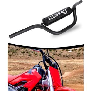 JFG RACING 7/8" 22mm Dirt Bike Handlebar Kit for MX650/500/350, Tuttio Soleil01, 49-144cc XR CRF KLX TRX TaoTao And Most Pit Bike Mini Bike ATV, BLACK