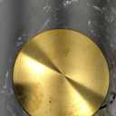 2 Quart (2 Liter 68 oz) Square Glass Pitcher with Lid and Spout, Water Pitchers with Handle for Fridge, Borosilicate Glass Carafe for Hot/Cold Drink, Large Jug for Iced Tea, Coffee, Beverage, Cold (67.6 Ounces, Gold)