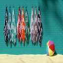 Superior Cotton Cabana Striped Beach Towels, Colorful Towels for Adult, Kid, Pool, Swimming, Sand, Travel, Large Oversized, Absorbent, Fast Drying, Bath Basics, Cabana Collection, 1 Piece, Coral