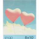 Snap 8-inch-by-10-inch Clear Bent Frame