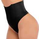 FUT Women Butt Lifting Panties Padded Shapewear Hip Enhancer Underwear Butt Lifter Boy Shorts (Black, XXXL)