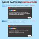218A Toner Cartridges 4 Pack - 3301fdw Toner Replacement for HP 218X Toner Cartridges: HP 218A for HP Color Laser Pro MFP 3301FDW 3301CDW 3201DW 3301SDW Printer 218, W2180A 218A High Yield Ink NO CHIP