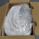 Bedsure Comforter Duvet Insert - Quilted Comforters Alaskan King Size, All Season Duvet, GentleSoft Down Alternative Bedding Blanket, with 8 Tabs, Gifts for Women/Men, White,Alaskan King 130x120Inches