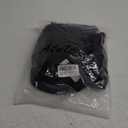 Atnlewhi Women's Satin Sexy Spaghetti Straps Slip Dress Night Dress Cowl Neck Midi Dresses Summer for Women Party Dresses, M, Black